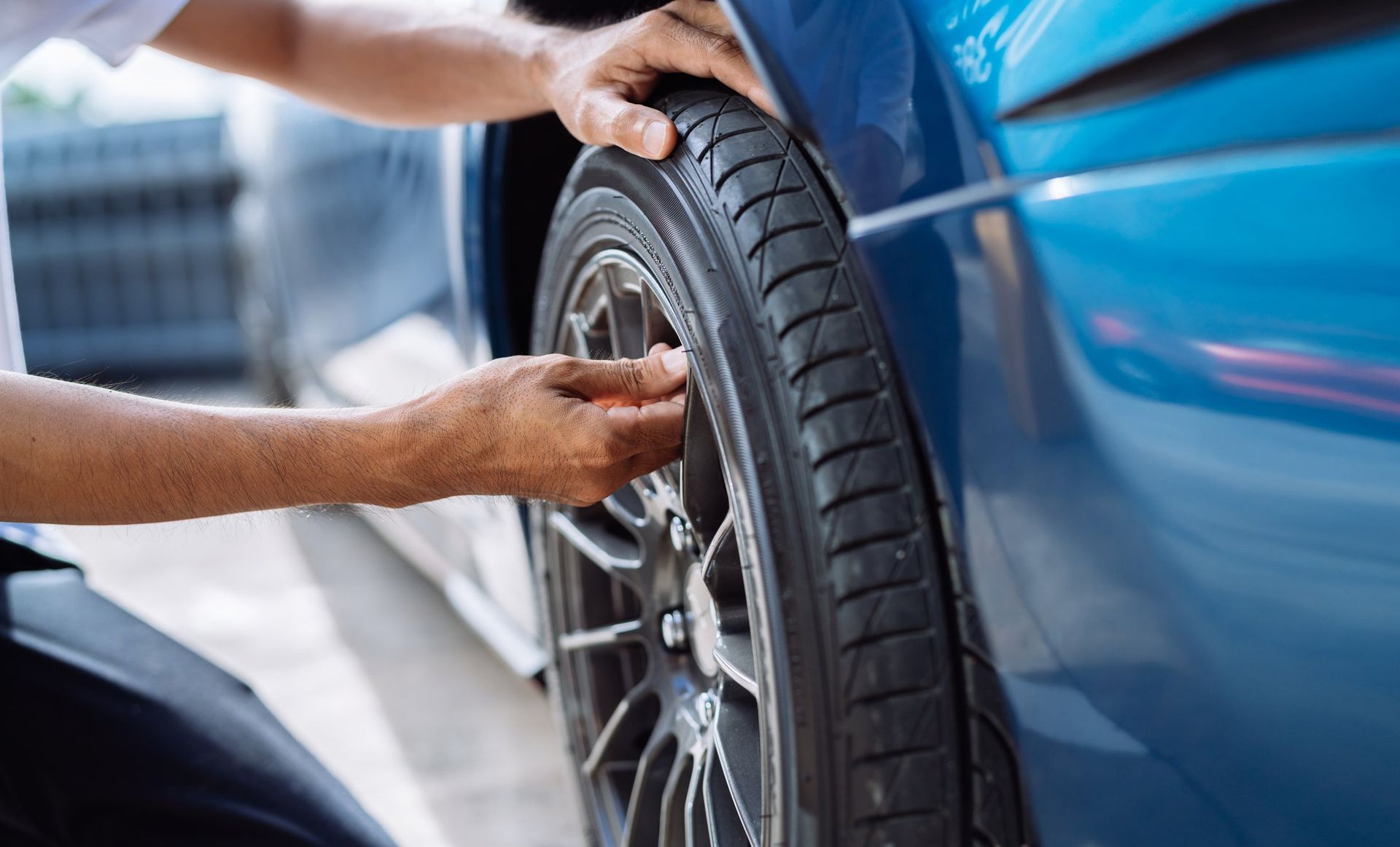 Inspect Tires and Tire Pressure